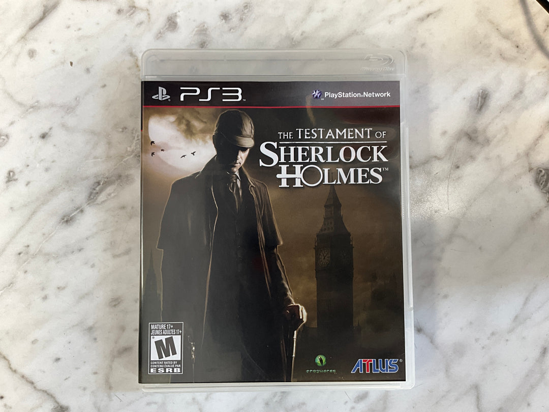 The Testament of Sherlock Holmes - PS3 DI102326
