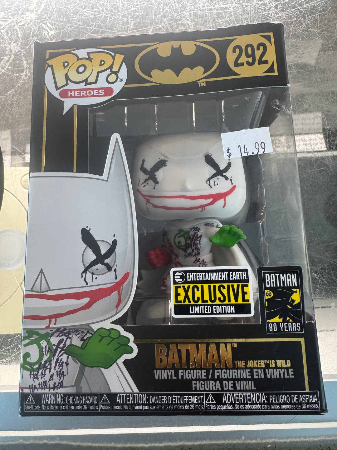 Batman (The Joker is Wild) - Entertainment Earth #292 - Funko Pop