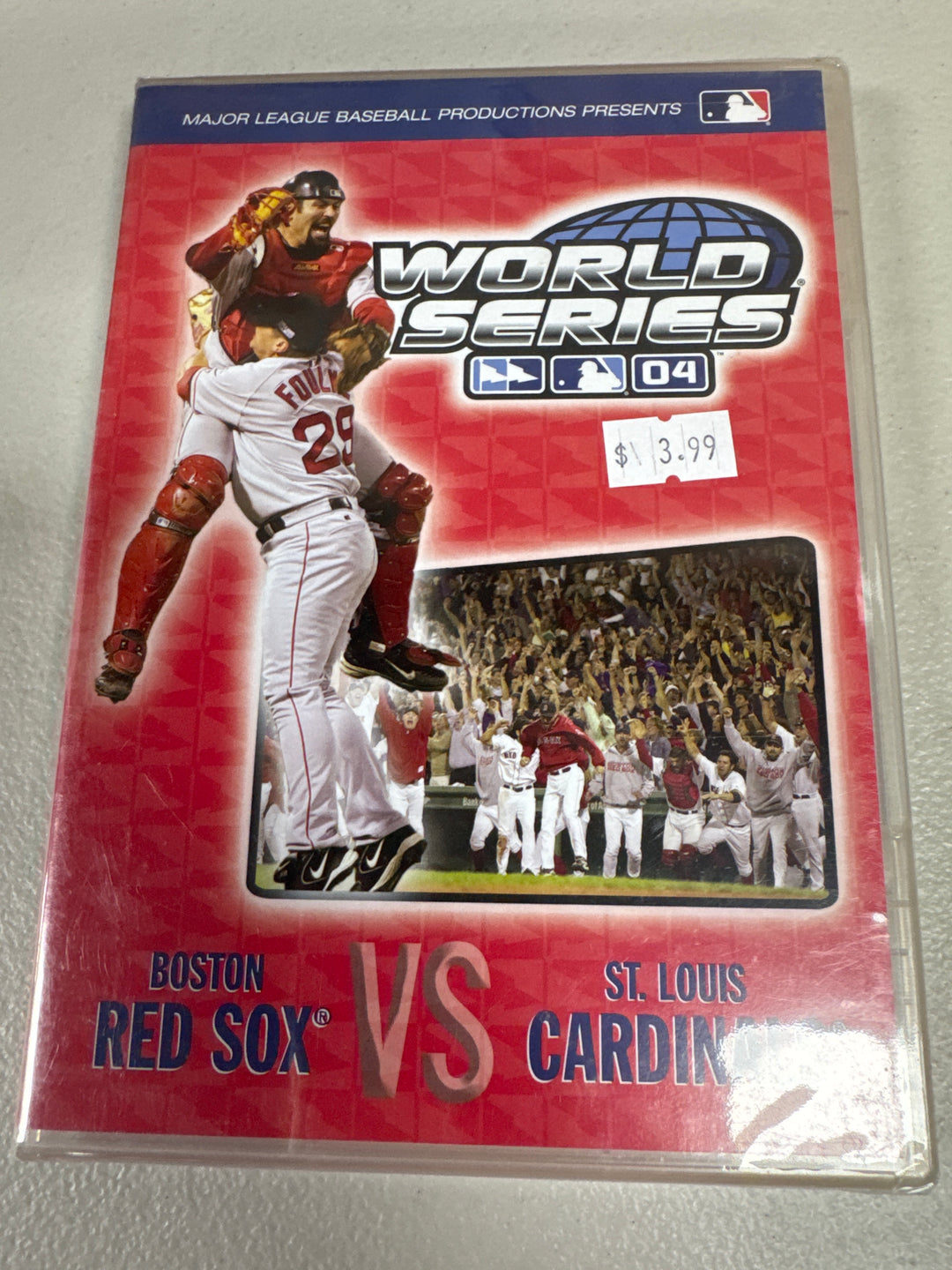 Red Sox World Series 2004 Boston Vs St. Louis Cardinals - DVD PM71426