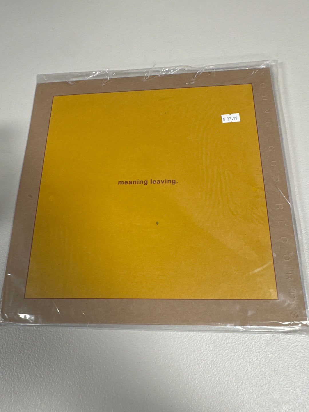 Swans - Leaving Meaning. [2LP] (download, poster, gatefold, bonus track) NEW Vinyl Record NVR51926