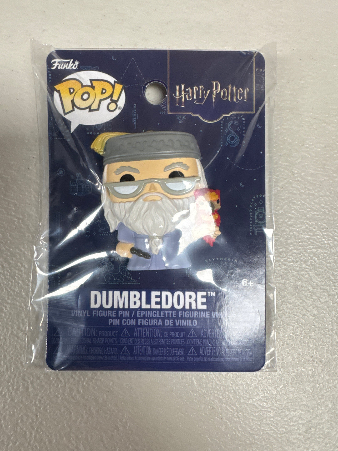 DUMBLEDORE  FUNKO POP VINYL PIN HARRY POTTER  FP82026