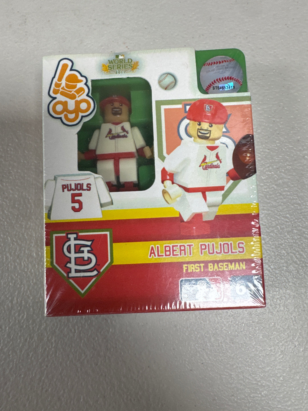 Oyo MLB World Series 2011 Albert Pujos Collectible Brick Figure New NT9426