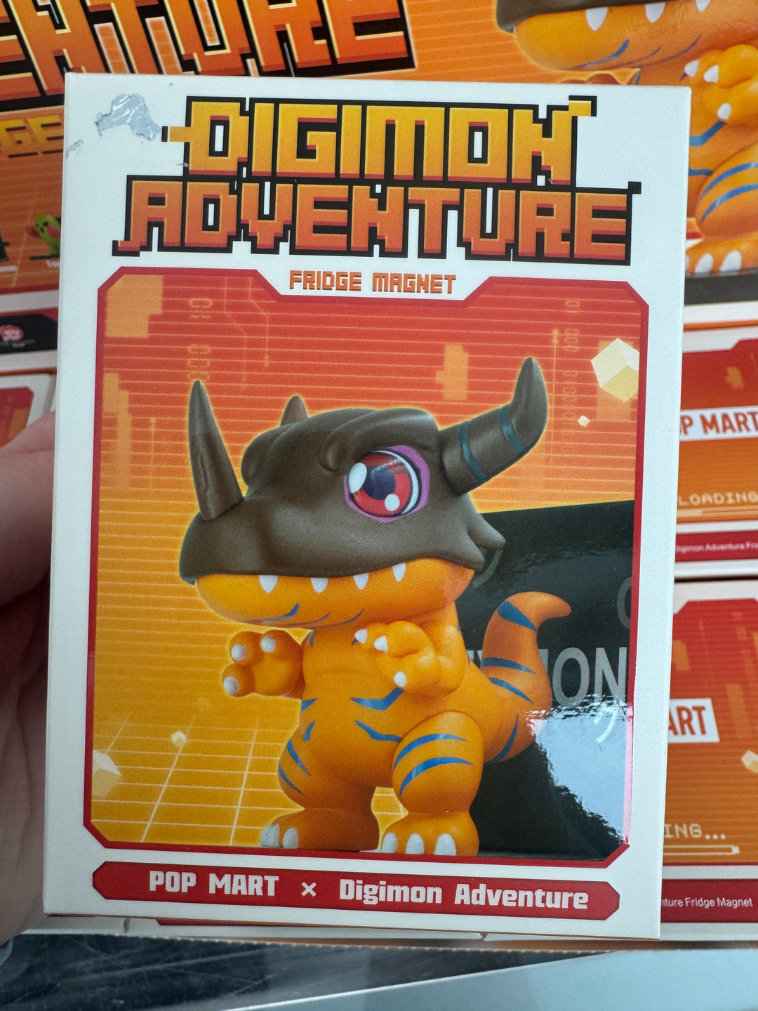 Pop Mart Digimon Adventure Fridge Magnet Series Figures (Authentic)