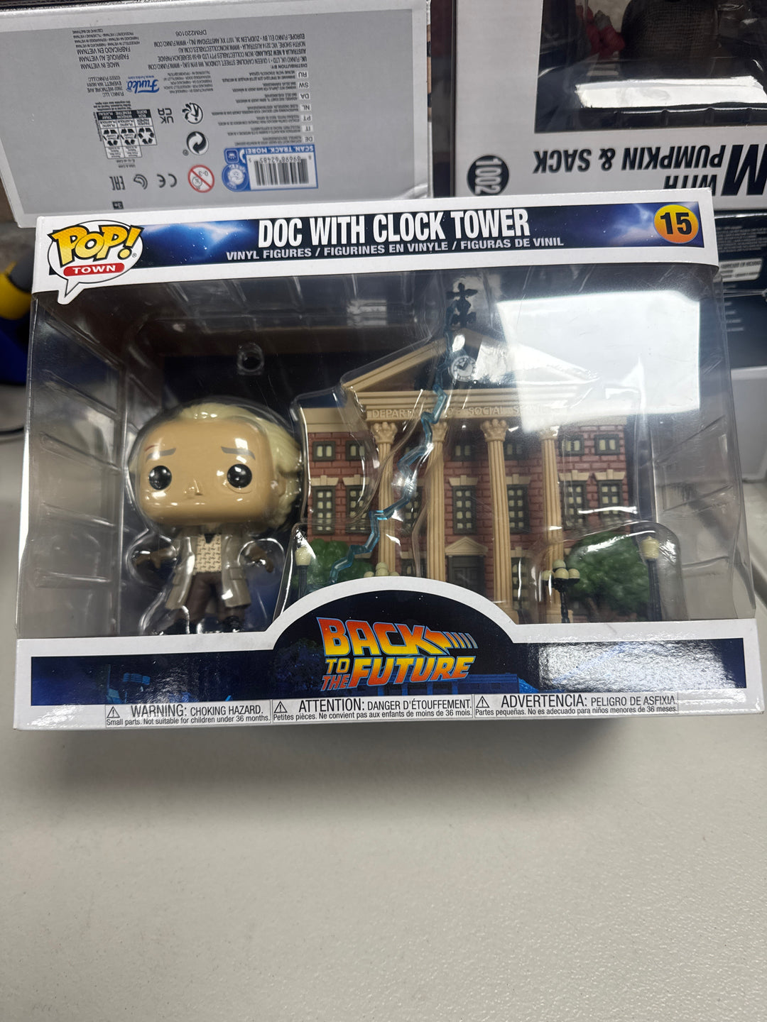 Funko Pop! Doc With Clock Tower #15 Back to the Future FP92926