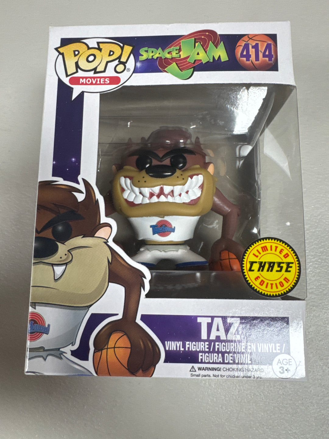 Funko Pop! TAZ #414 Chase Space Jam FP72426