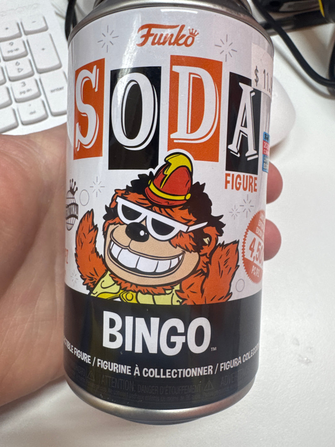 Funko Soda - Hanna Barbera - The Banana Splits - Bingo - Opened MD31626