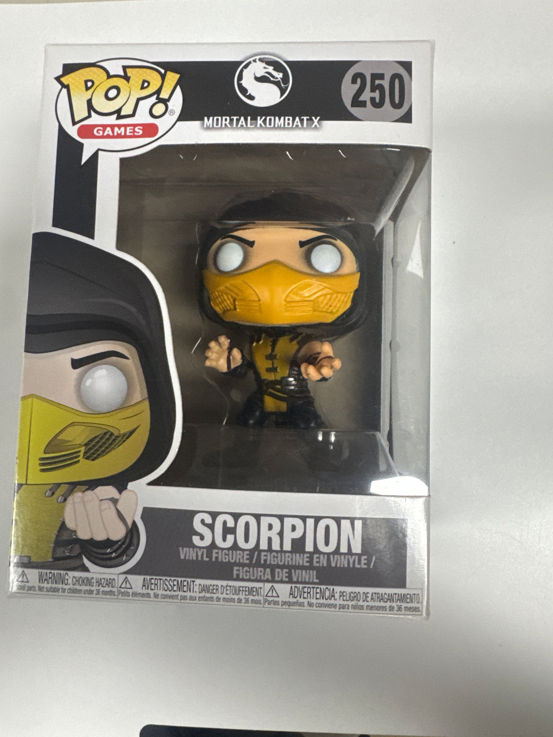 Funko Pop! Scorpion #250 Mortal Kombat X FP81026