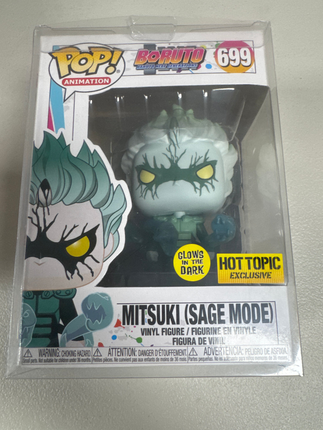 Funko Pop! Mitsuki (Sage Mode) GITD Hot Topic Boruto: Naruto the Next Generation  FP72826
