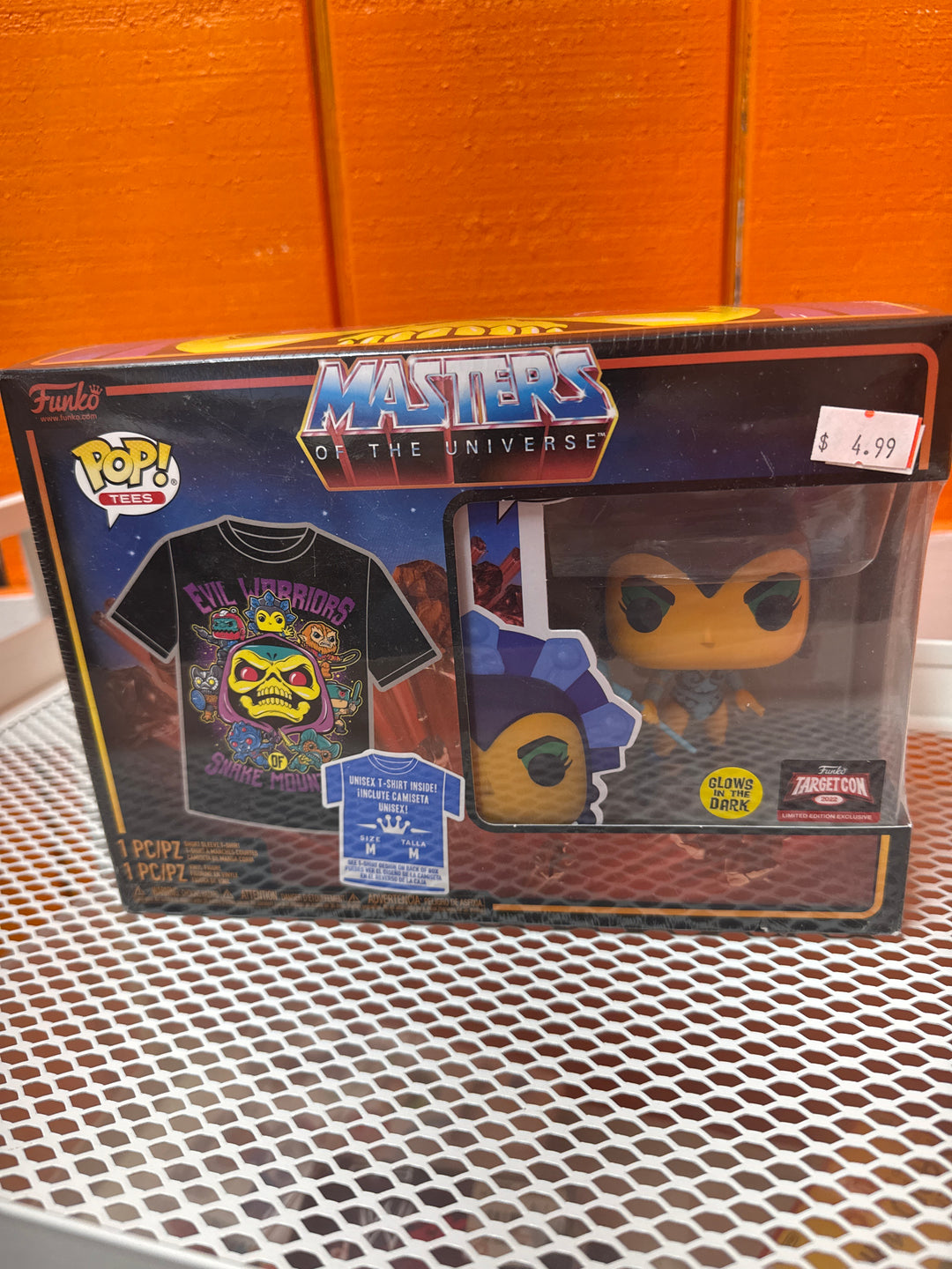 Funko POP! Tees Masters of the Universe Exclusive GITD Evil-Lyn and T-Shirt (Target Con) FP41526
