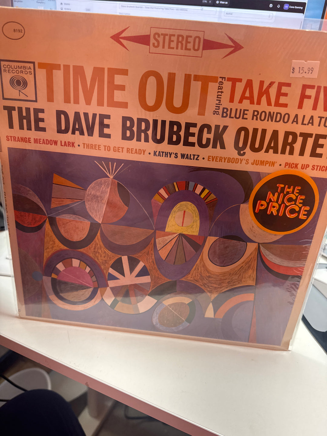 Dave Brubeck Quartet - Time Out Featuring Take Five - VG VR5526