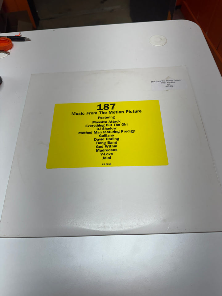 187 Music from the Motion Picture (NM Condition) Vinyl Record   VR31726