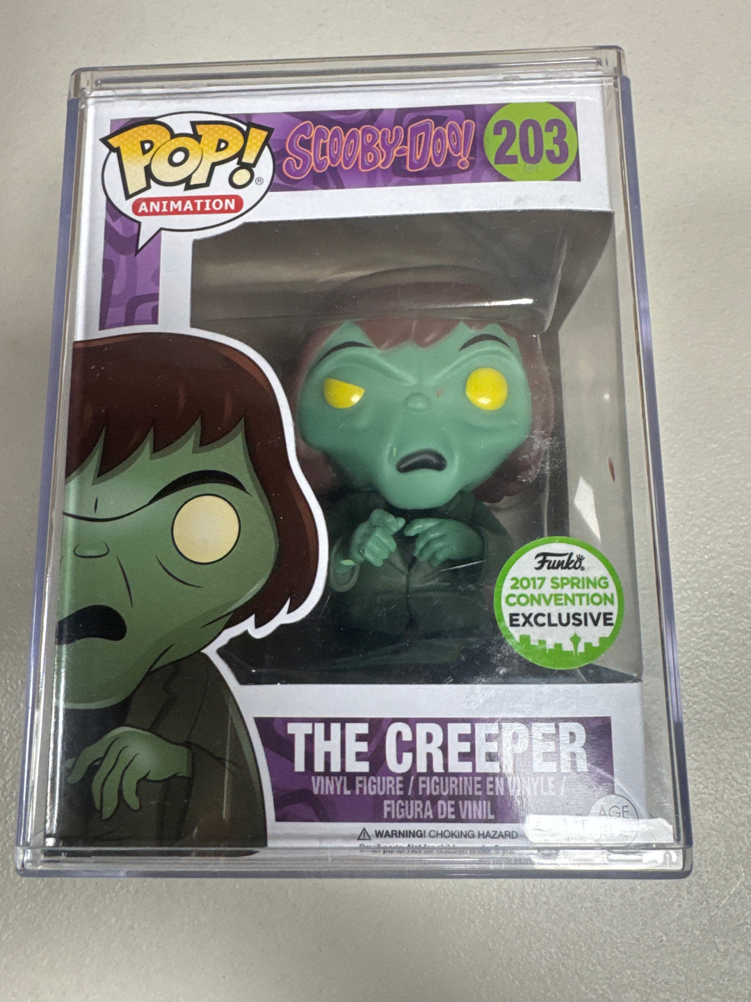Funko Pop! The Creeper #203 2017 Spring Convention Scooby Doo FP72826