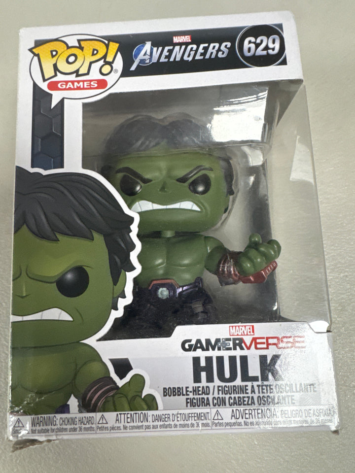 Funko Pop! Hulk #629 Gamerverse Marvel Avengers DAMAGED BOX FP9326