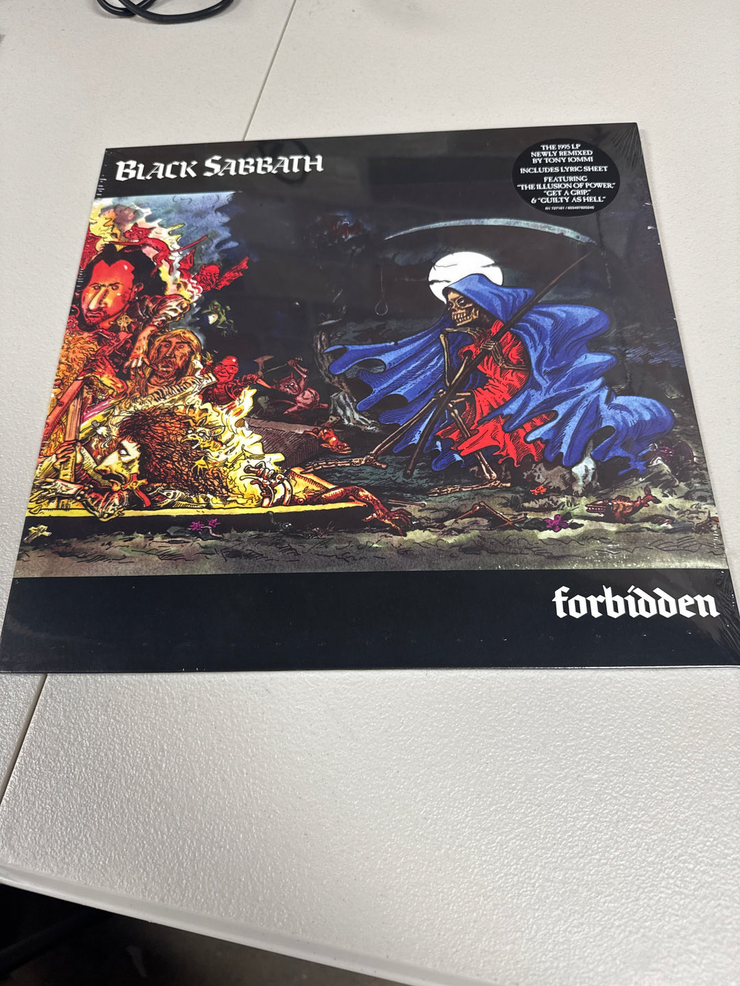 Black Sabbath - Forbidden (2024 Tony Iommi Remix) [LP] NEW Vinyl Record NVR51826