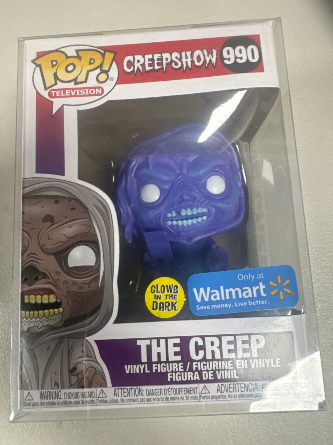 Funko Pop! The Creep #900 GITD Walmart Creepshow  FP82126