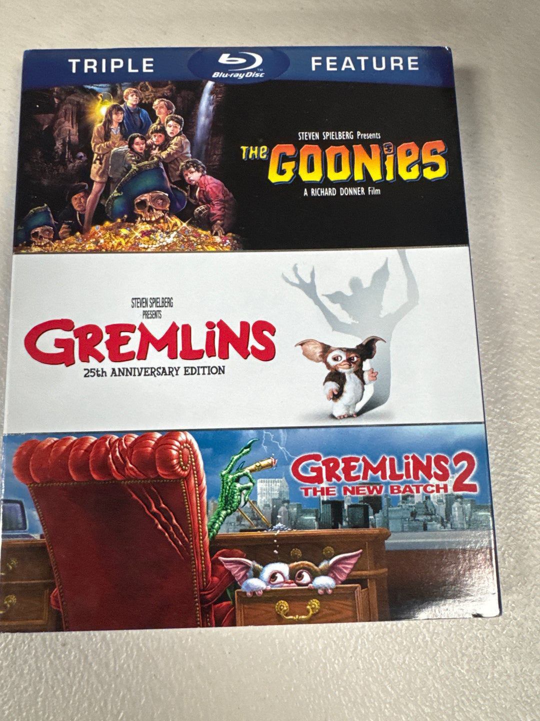 The Goonies/Gremlins/Gremlins 2 The New Batch Triple Feature  - Blu-Ray PM102726