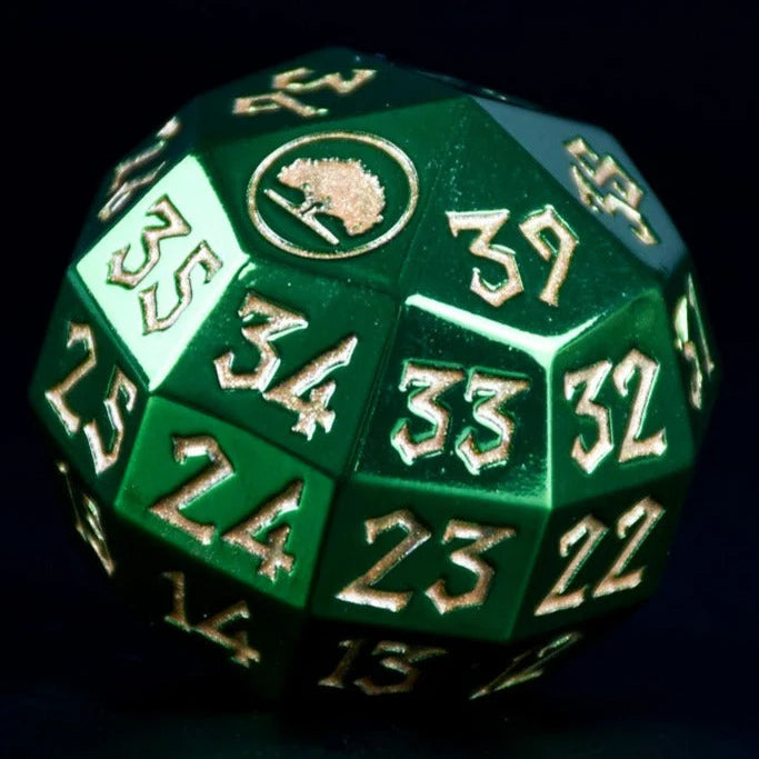 Forest Mana Spindown Metal D40 - Misty Mountain Gaming MM51926