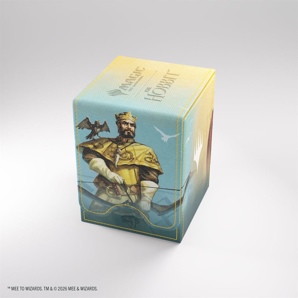 Deckbox: Magic: The Gathering Squire 80+ XL-The Hobbit-Gleaming Splendor/The King of Dale NA82026