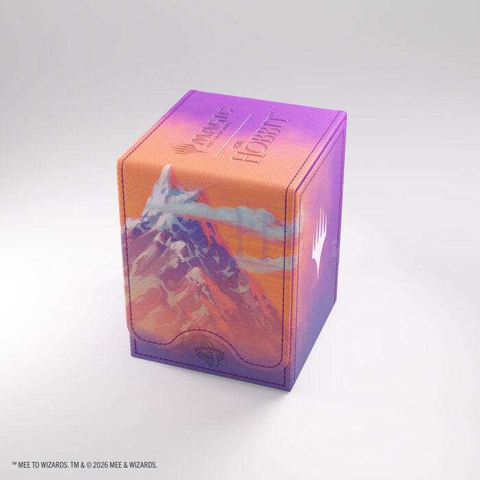 Deckbox: Magic: The Gathering Squire 80+ XL-The Hobbit-Gollum, Riddle Master/The Lonely Mountain NA82026