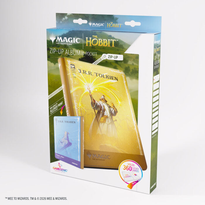 Album: Magic: The Gathering 18-Pocket Zip-Up-The Hobbit-Gandalf, Goblin's Bane/The Lord of the Eagles NA82026