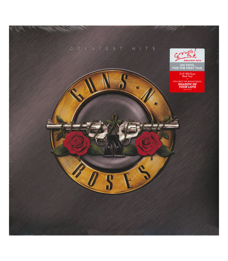 Guns N' Roses - Greatest Hits [2LP] (180 Gram Black Vinyl, first time on vinyl) - Vinyl Record NVR51926