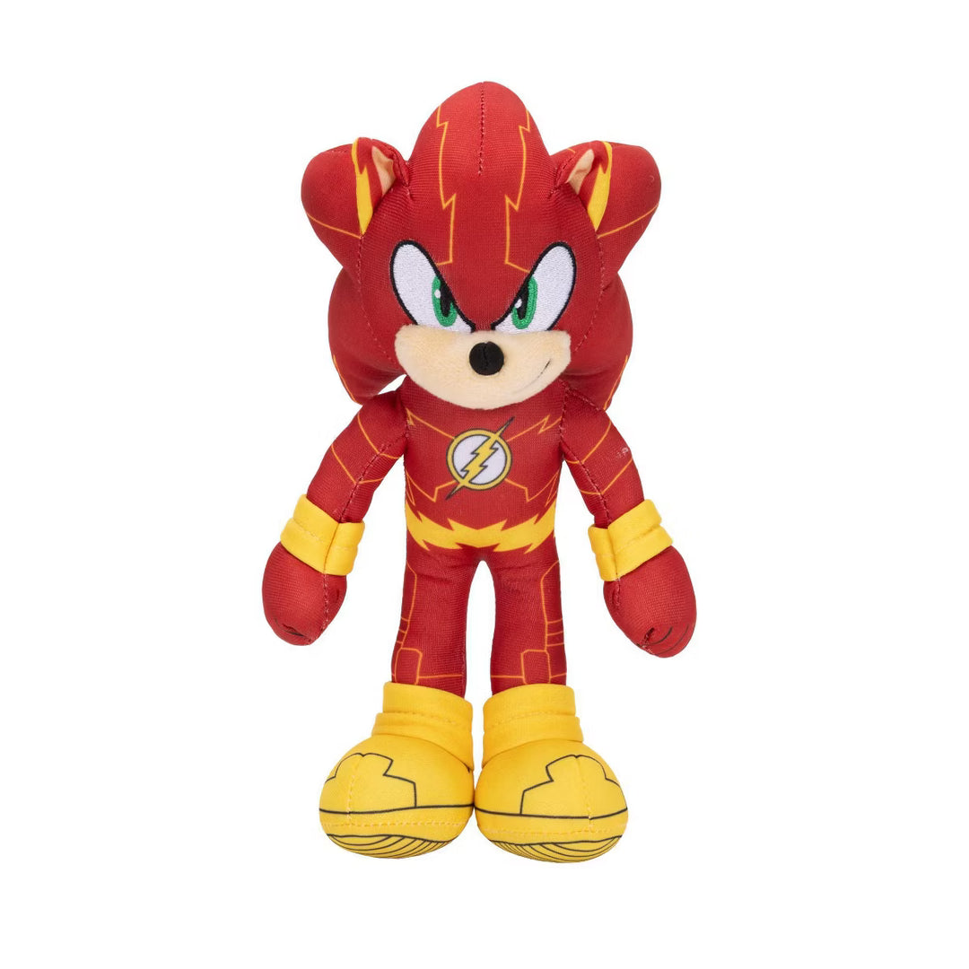 DC X Sonic the Hedgehog 9'' Sonic as The Flash Plush HM51326