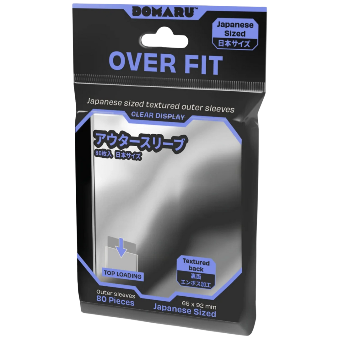 NEW Domaru Card Sleeves: Textured Japanese Over Fit (80 ct.) NA103026