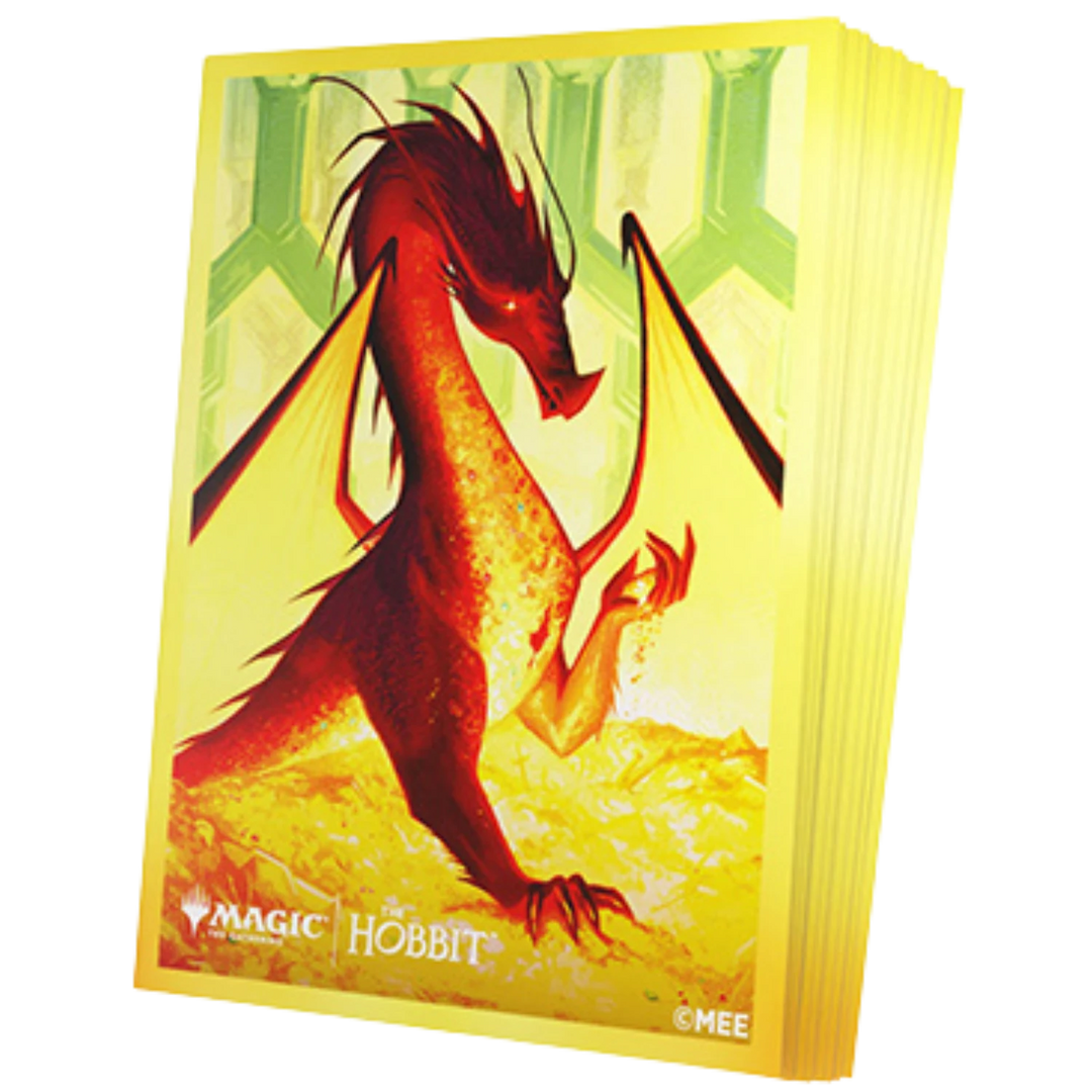 Card Sleeves: Magic: The Gathering Premium Art-The Hobbit-Smaug the Golden (105ct) NA82026