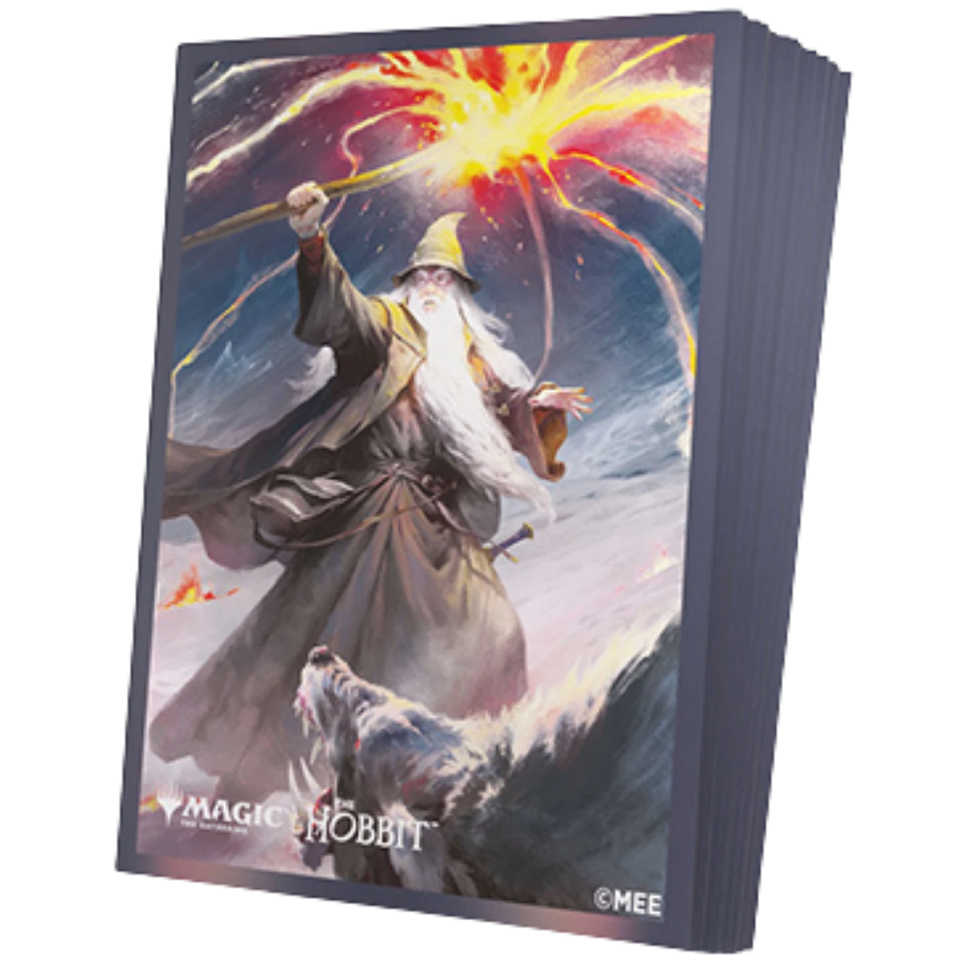 Card Sleeves: Magic: The Gathering Premium Art-The Hobbit-Gandalf, Shadow's Foe (105ct) NA82026