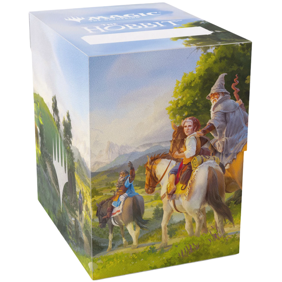 Deckbox: Magic: The Gathering Soft Crate 100+ XL-The Hobbit-Leaving Hobbiton/Troop of Ponies NA82026
