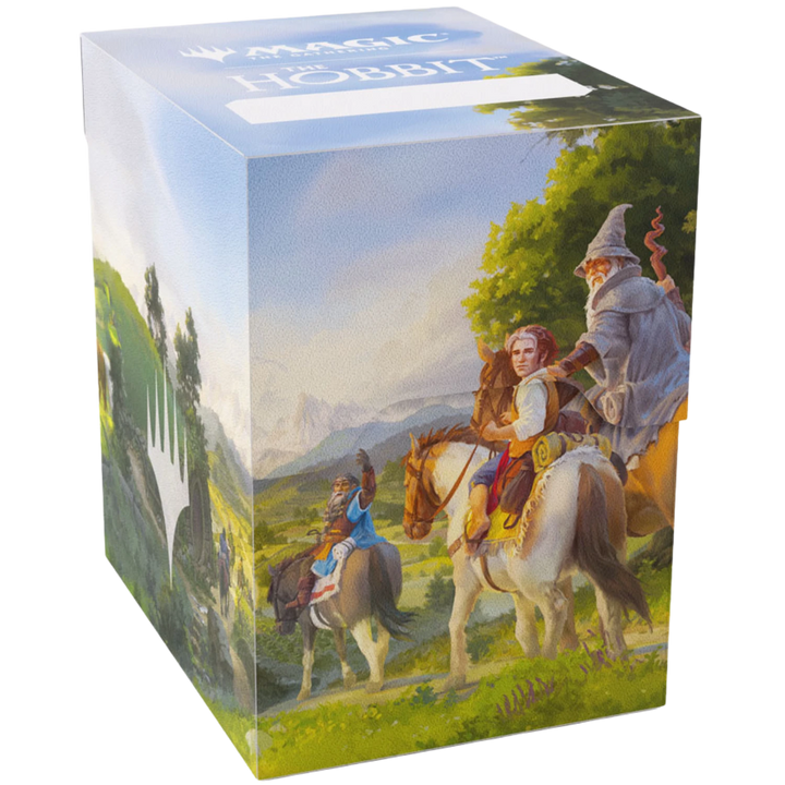 Deckbox: Magic: The Gathering Soft Crate 100+ XL-The Hobbit-Leaving Hobbiton/Troop of Ponies NA82026