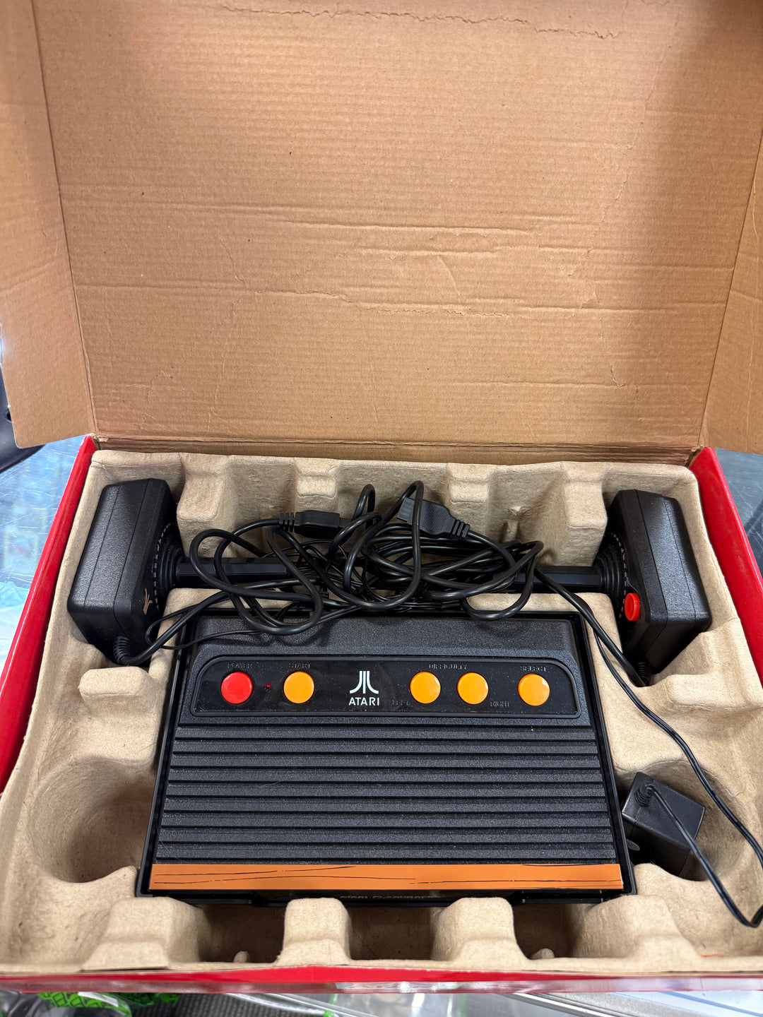 Atari Flashback 8 Classic Game Console + 2  Joystick Controllers & Cords - CON101226