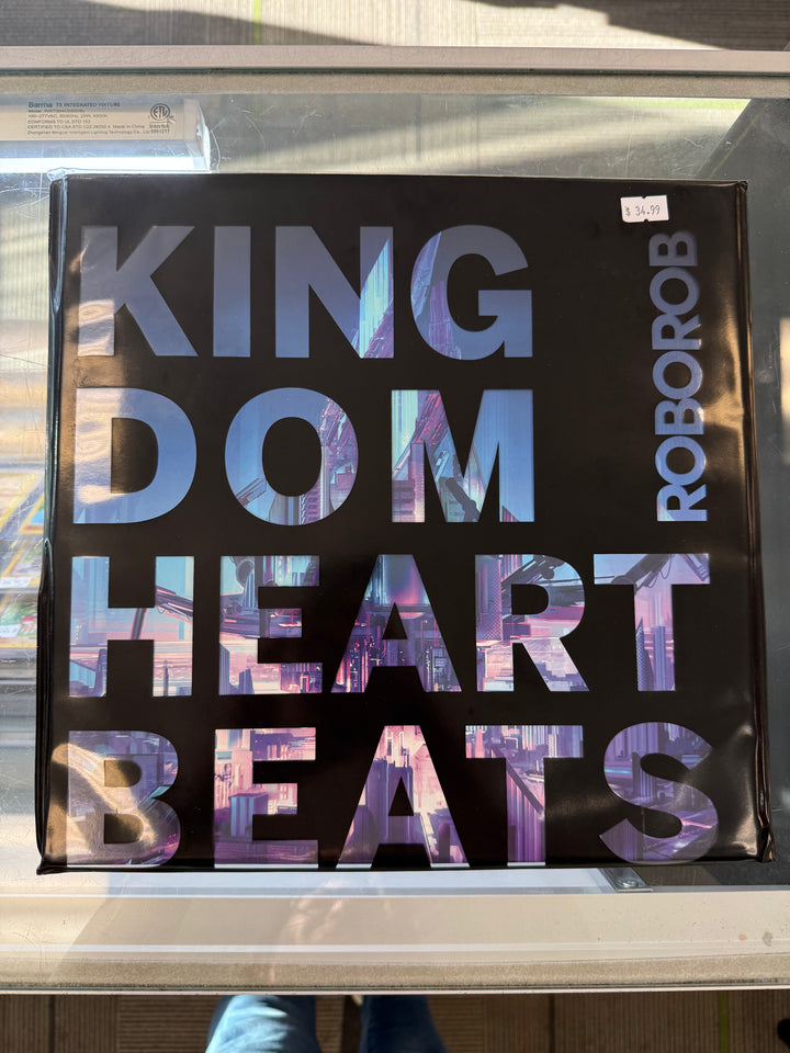 RoboRob - Kingdom Heartbeats // Clear Vinyl Record (VG+ Condition) - VR101926