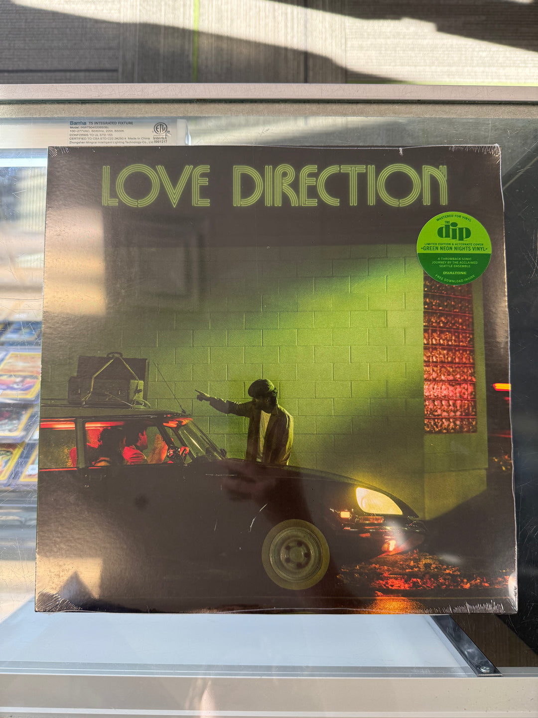 The Dip - Love Direction Ltd Ed Alternate Cover Green Vinyl Record NEW - NR101926
