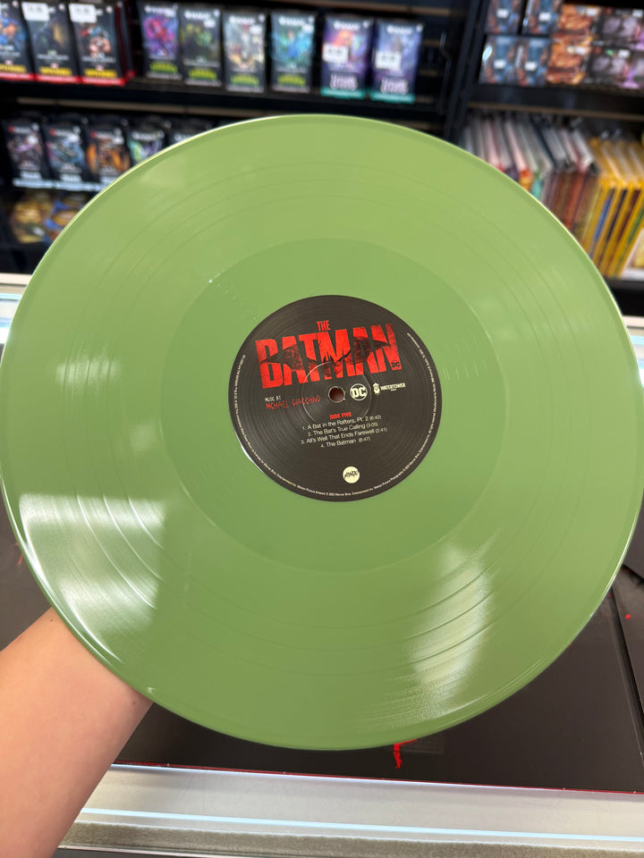 The Batman // Original Motion Picture Soundtrack - 3LP Black, Red, Green Vinyl (NM Condition) - VR101926