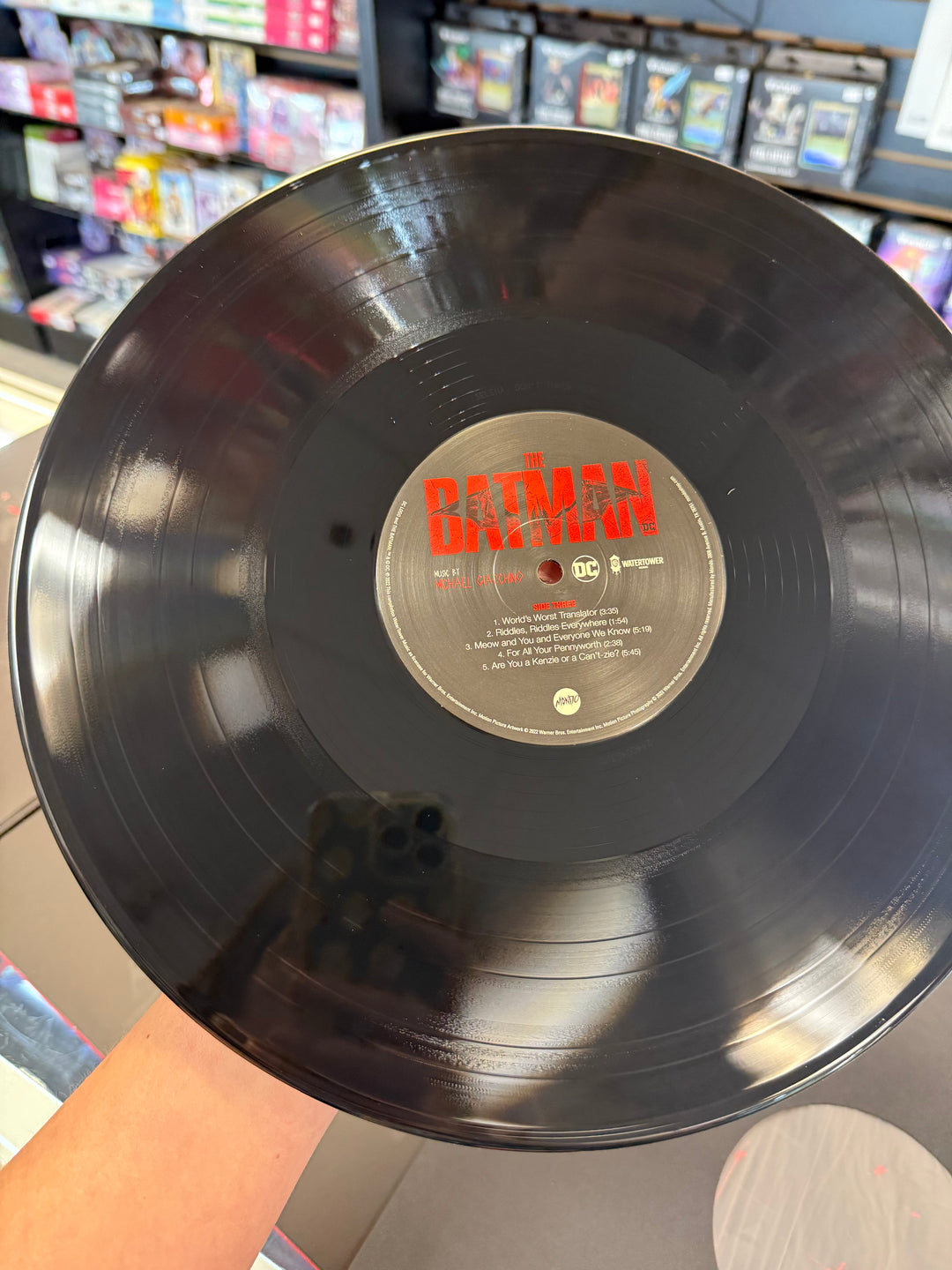 The Batman // Original Motion Picture Soundtrack - 3LP Black, Red, Green Vinyl (NM Condition) - VR101926