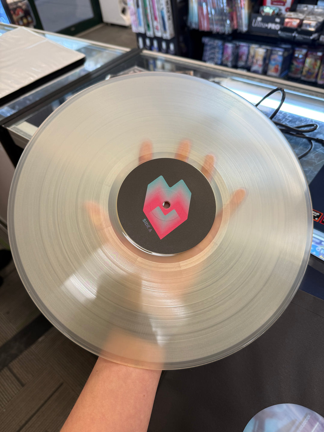 RoboRob - Kingdom Heartbeats // Clear Vinyl Record (VG+ Condition) - VR101926