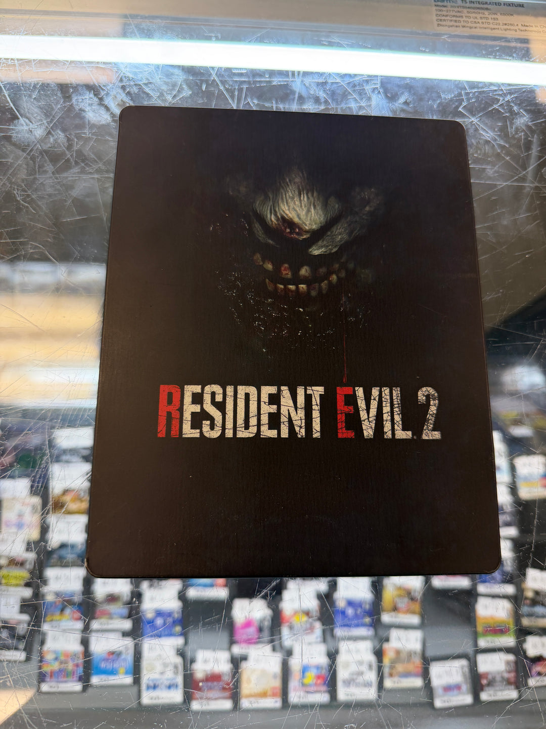 Resident Evil 2 Steelbook Case ONLY NO GAME CO4426