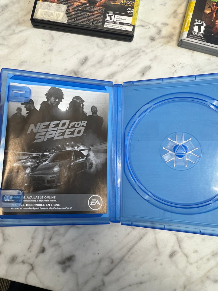 Need for Speed Playstation 4 PS4 Case and Manual ONLY    CO8524