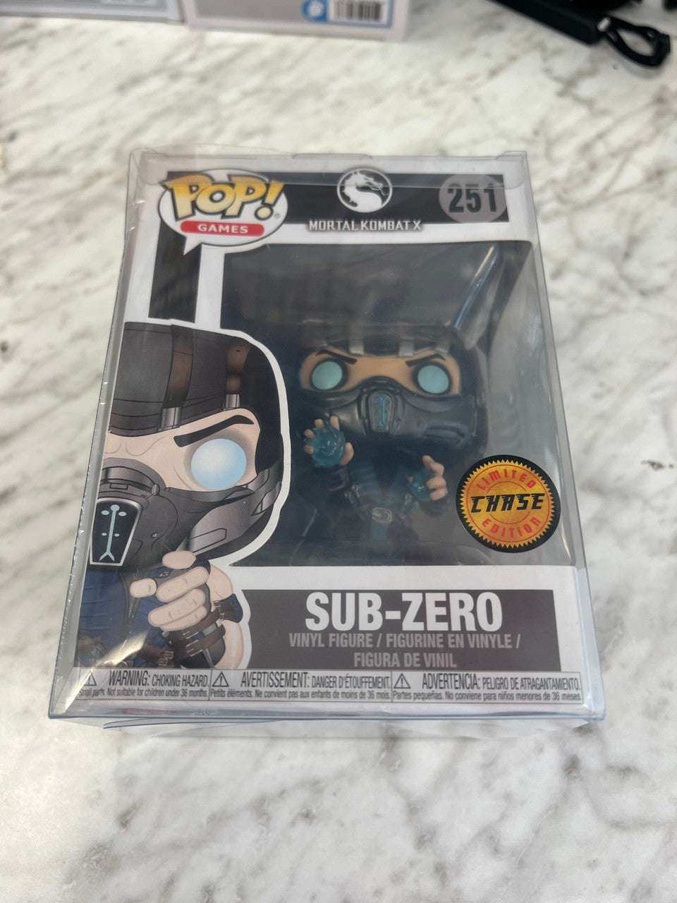 Funko Pop! Vinyl: Mortal Kombat - Sub-Zero (Chase) #251