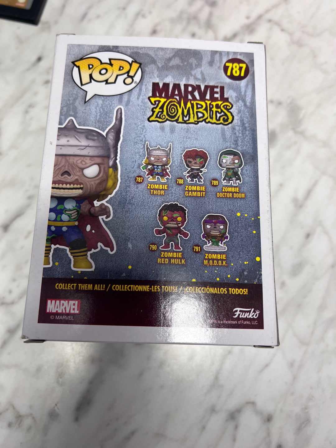 Funko Pop! Zombie Thor #787 GITD Glow in the Dark Marvel Entertainment Earth FP111525