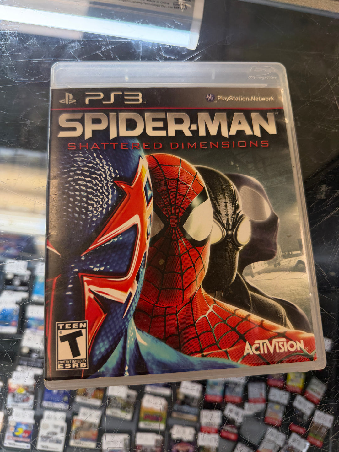 Spiderman Shattered Dimensions PS3 Case ONLY CO4426