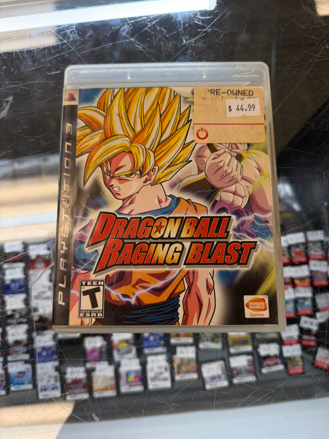 Dragon Ball Raging Blast PS3 CASE AND MANUAL ONLY CO4426