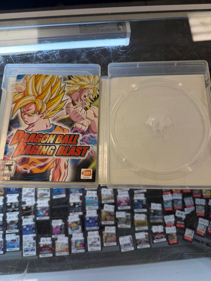 Dragon Ball Raging Blast PS3 CASE AND MANUAL ONLY CO4426