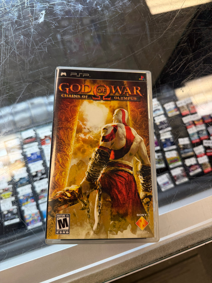 God of War Chains of Olympus PSP CASE AND MANUAL ONLY CO4426