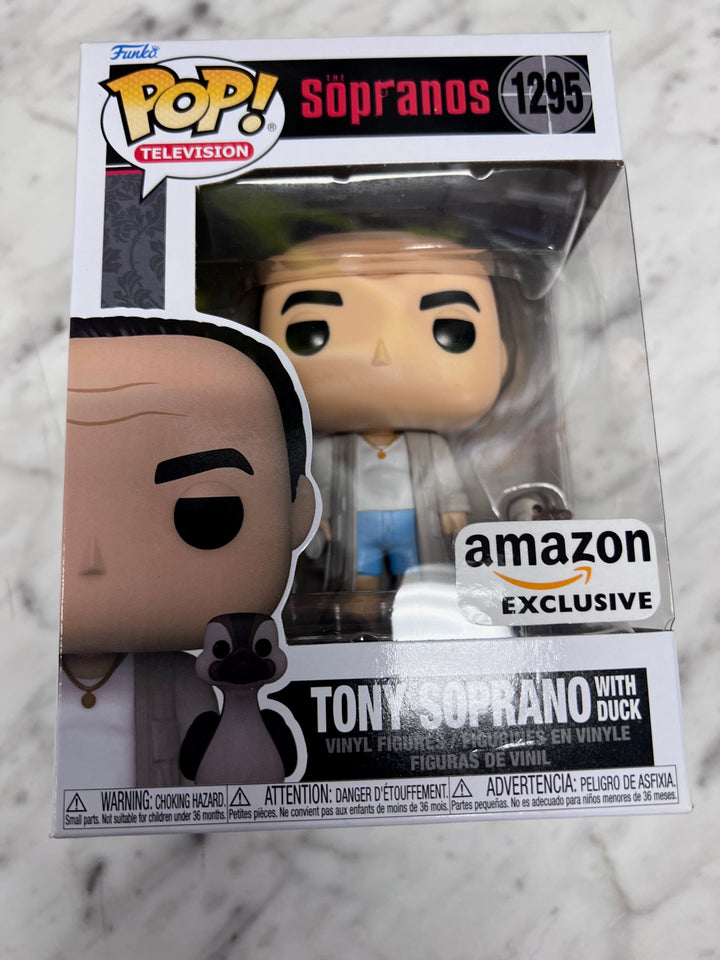 Funko Pop! Tony Soprano with Duck #1295 The Sopranos Amazon Exclusive FP111525