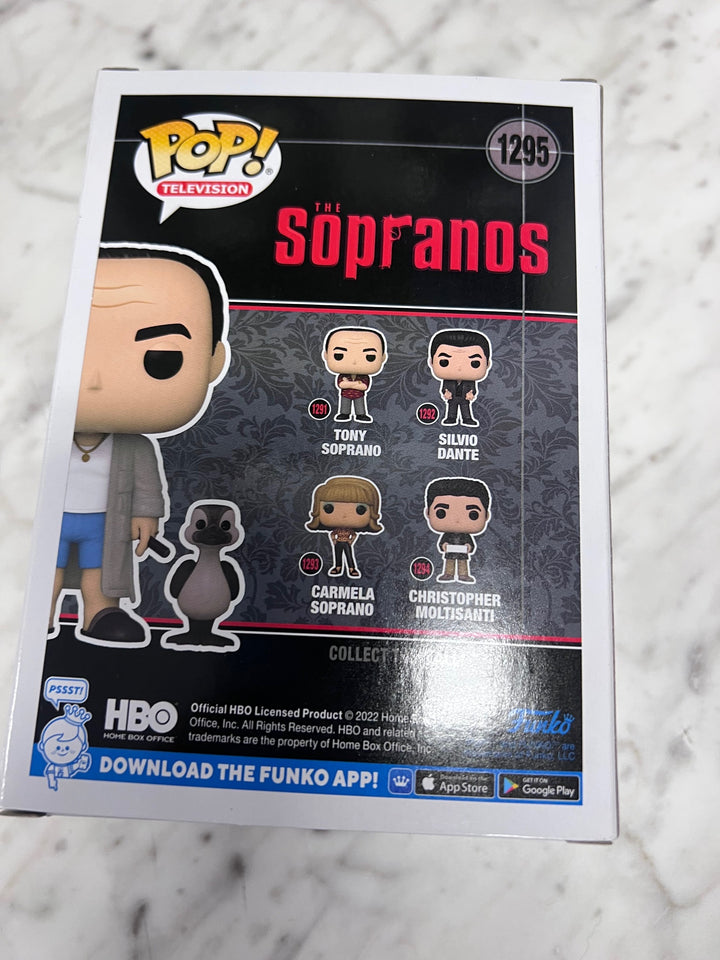 Funko Pop! Tony Soprano with Duck #1295 The Sopranos Amazon Exclusive FP111525