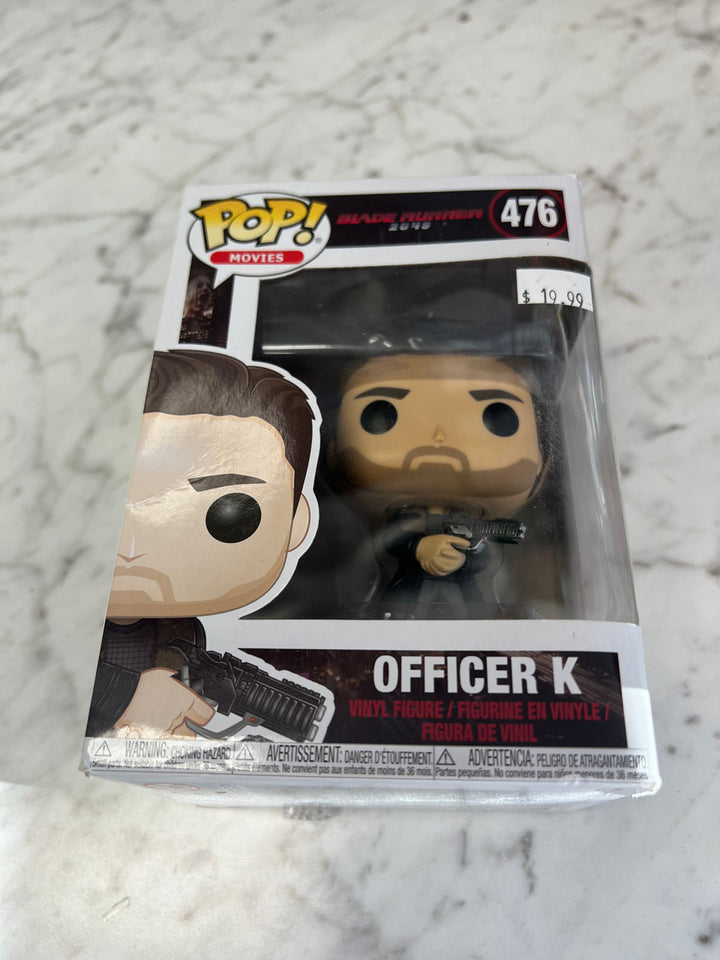 Funko POP! Movies Blade Runner 2049 Officer K #476 Vinyl Figure box damage