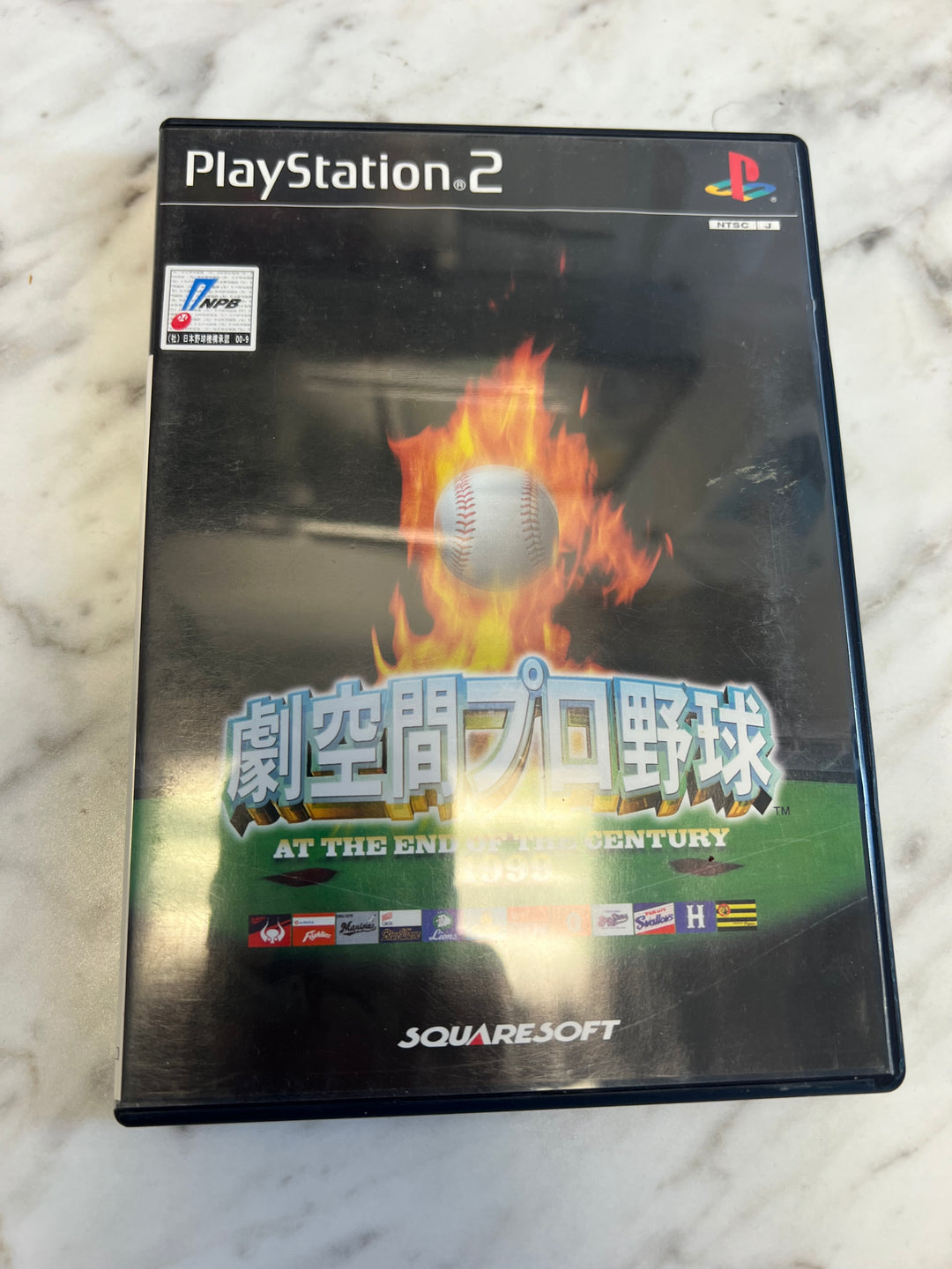 Sony Playstation 2 PS2 used game DRAMATIC BASEBALL Square soft NTSC-J japan   IMP8524