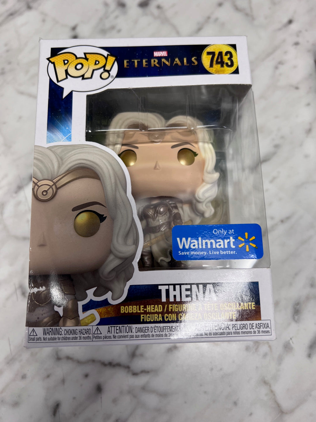 Funko Pop! Thena #743 Marvel Eternals Walmart FP111525